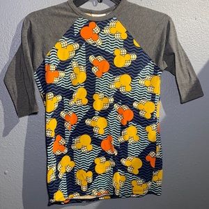 Disney LuLaRoe Mickey Mouse Top